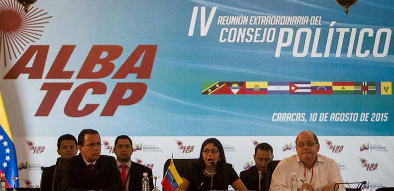 Cancilleres y vicecancilleres de países de la Alternativa Bolivariana para los Pueblos de América (ALBA) iniciaron una reunión extraordinaria para diseñar planes de contención de "golpes blandos contra gobiernos legítimos" /Foto: EFE