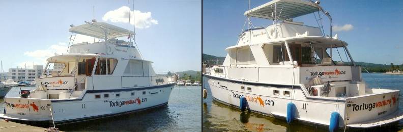 Para que la embarcación de Tortugaventura llegara a aguas venezolanas fue acondicionado por 8 meses/ Foto: http://www.turismo-tortugaventura.com