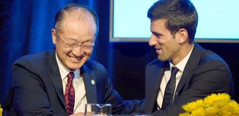Djokovic, nuevo embajador de buena voluntad de Unicef