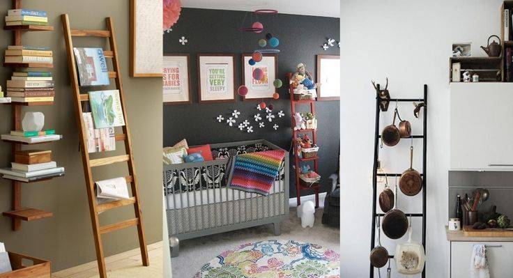 Las escaleras pueden ser un buen elemento para decorar el hogar