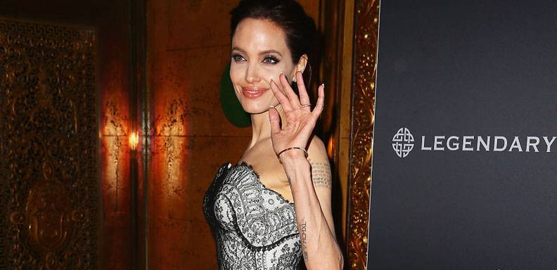 Angelina Jolie sorprende con extrema delgadez