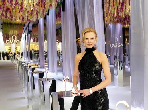 Nicole Kidman , 10 años siendo embajadora de la marca Omega / foto: cortesía