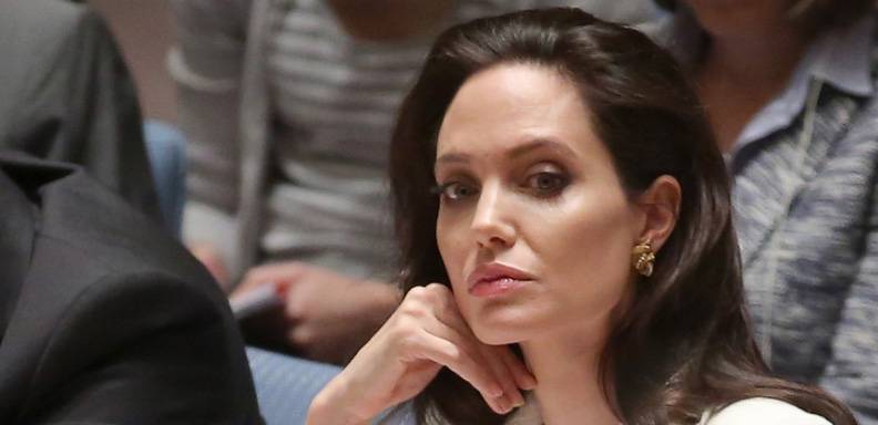 A Angelina Jolie no le agradaron los manejos dolosos de la organización