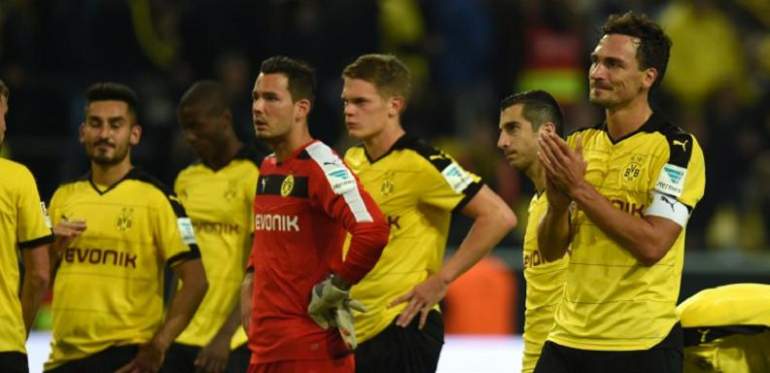 Borussia Dortmund derrotó este jueves 2-1 a Krasnodar de Rusia en condición de local por la primera fecha de la fase de grupos de la Europa League