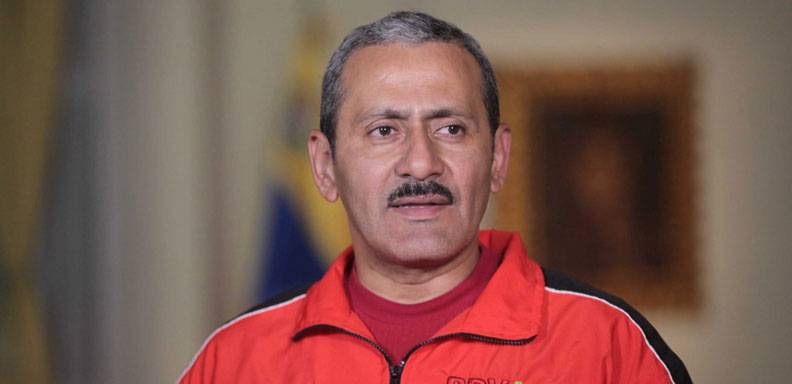 Carlos Osorio dio una información a través de una transmisión por Venezolana de Televisión
