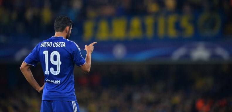 La Federación de Fútbol Inglesa (FA) acusó al delantero hispano-brasileño del Chelsea Diego Costa de conducta violenta el pasado sábado ante el Arsenal.
