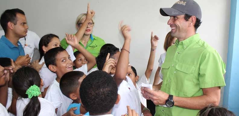 Capriles: Hasta 500% subieron los útiles escolares