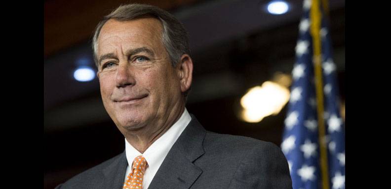 John Boehner anunció que dejará el cargo en Octubre/ Foto: AFP
