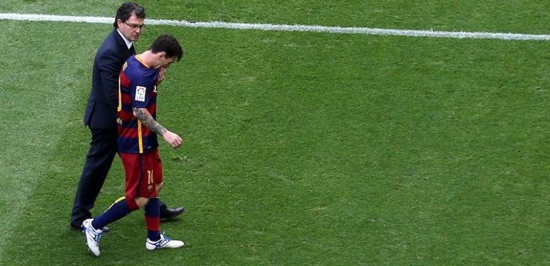 La rotura del ligamento colateral interno de la rodilla izquierda que ha sufrido Leo Messi no deja secuelas porque es una lesión aislada y frecuente