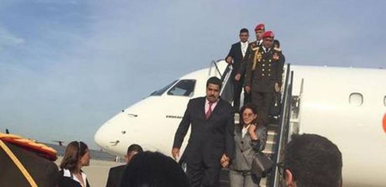 Este viernes en la mañana se conoció que el presidente Maduro llegó a la ciudad de Nueva York