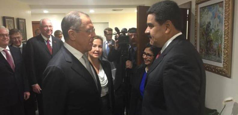 Presidente Maduro y el ministro de Relaciones Exteriores de la Federación de Rusia, Sergei Lavrov./Foto: MInci