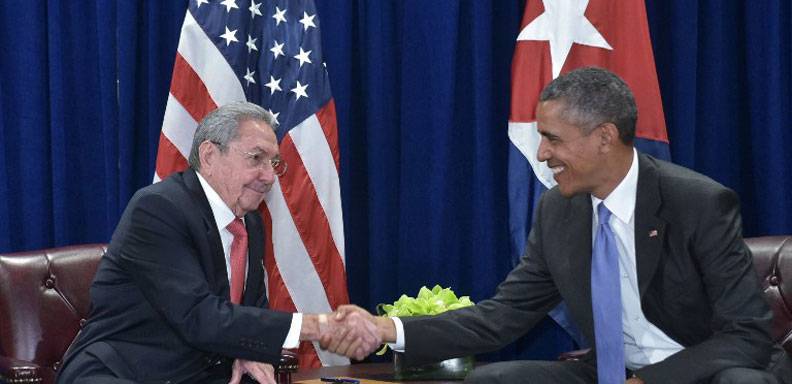 Obama y Castro se reunieron en la ONU