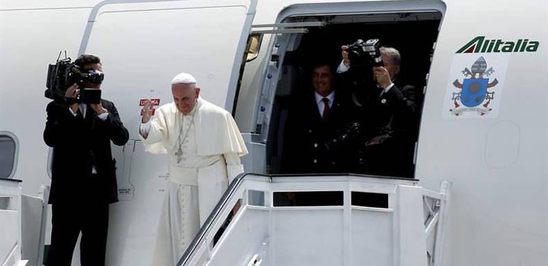 El Papa viaja este martes a Estados Unidos /Foto: EFE