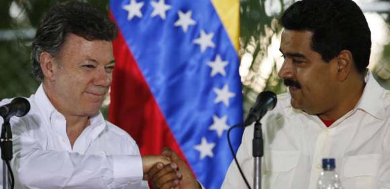 Maduro aceptó reunirse con Santos en el lugar que disponga el presidente de Panamá