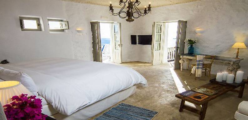 Suites del Iconic Santorini Hotel/ foto: cortesía