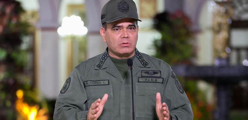 Ministro de la Defensa, Vladimir Padrino López / Foto: Archivo
