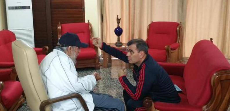 Padrino López se reunió con Fidel Castro