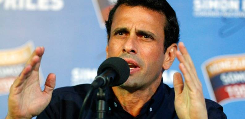 Capriles reiteró que la válvula de escape a la crisis es el referéndum revocatorio, porque considera que no hay posibilidades de diálogo