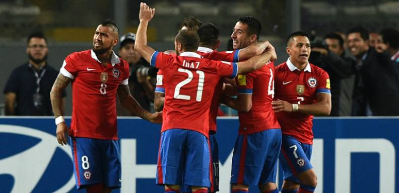 Chile, Uruguay y Ecuador completaron este martes un inicio perfecto en el arranque de la clasificatoria sudamericana al Mundial de Rusia-2018