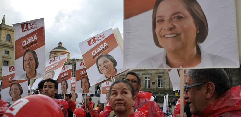 Izquierda colombiana podría perder en Bogotá