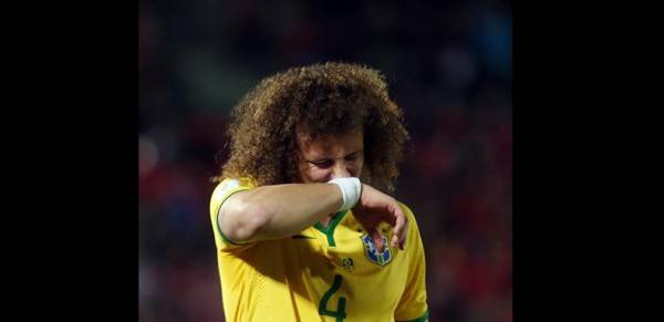 David Luiz no podrá jugar contra Venezuela