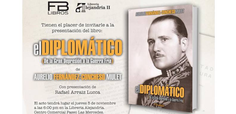El Diplomático”, nuevo libro del ingeniero y empresario venezolano Aurelio Concheso