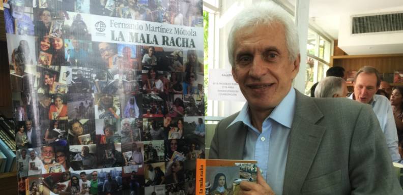"La Mala Racha" es la primera novela del ingeniero Fernando Martinez Mottola