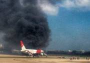 Un avión se incendió en Florida cuando iba a despegar para Caracas