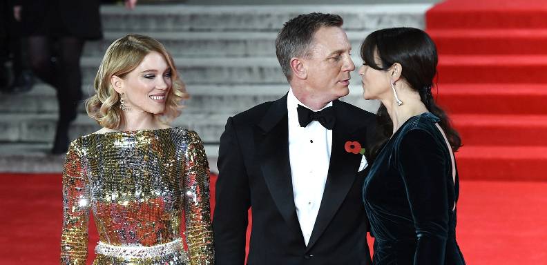 El más reciente filme de la saga James Bond tuvo su estreno mundial en Londres