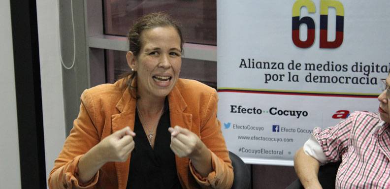 Manuela Bolívar: El pasado de Gilber Caro era su carta de presentación