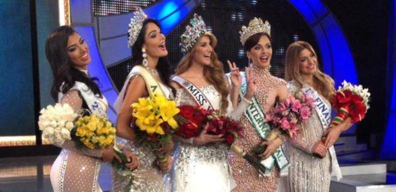 Mariam Habach es la nueva Miss Venzuela 2015. Foto Twitter