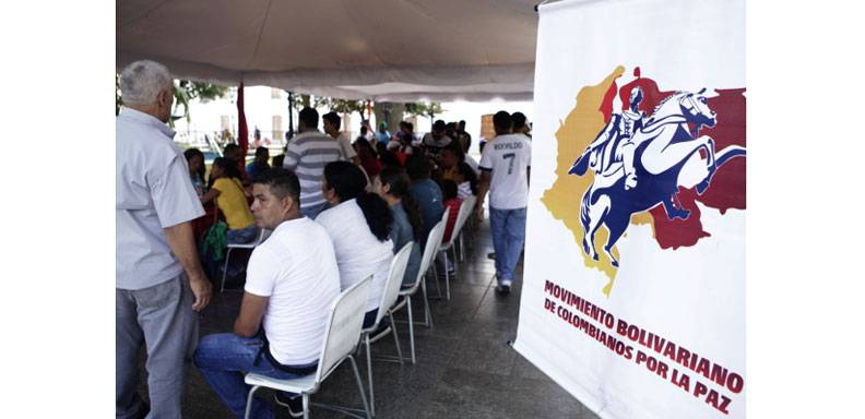Casi 200.000 personas se han inscrito en el registro del Movimiento de Colombianos por la paz