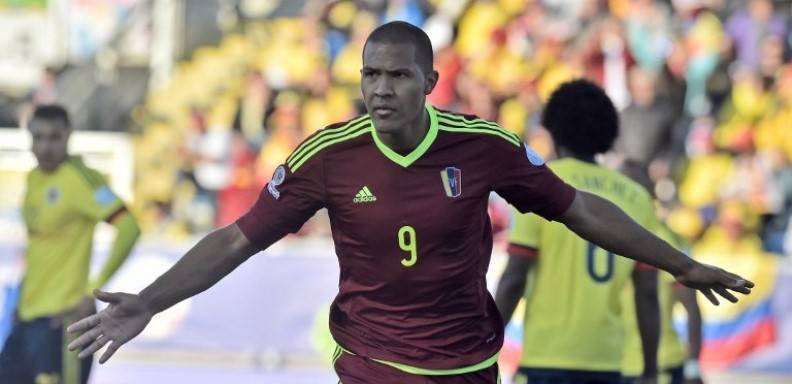 Salomón Rondón afirmó que Venezuela tiene el potencial para poner a soñar a los aficionados con la primera clasificación a un Mundial de fútbol