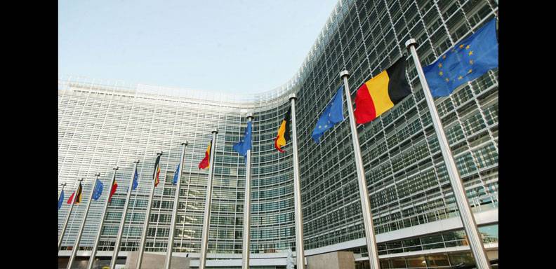 El edificio Berlaymont, sede de la Comisión Europea, Bruselas
