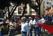 Marcha de trabajadores de Corpoelec