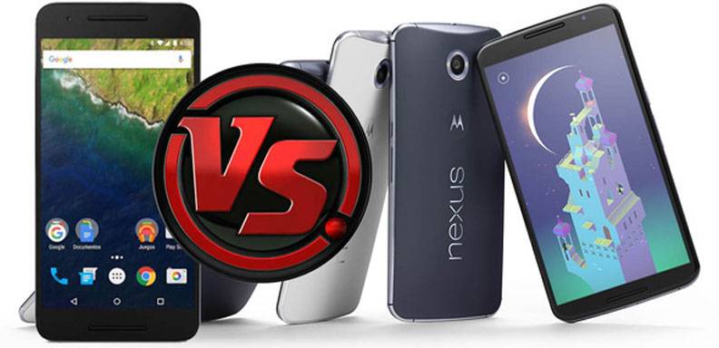 El Nexus 6 de Motorola tiene una cámara de 13 megapíxeles con sensor Sony IMX214, el Nexus 6P de Huawei tiene un nuevo sensor trasero Sony IMX377 de 12 megapíxeles