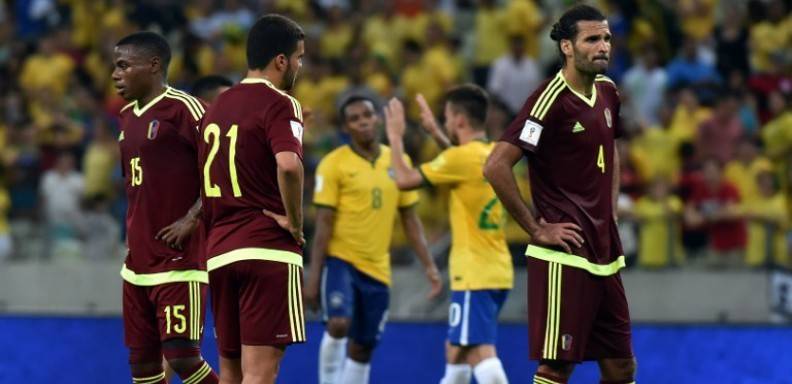 La Vinotinto perdió en Brasil (3-1) en su segundo partido de eliminatorias