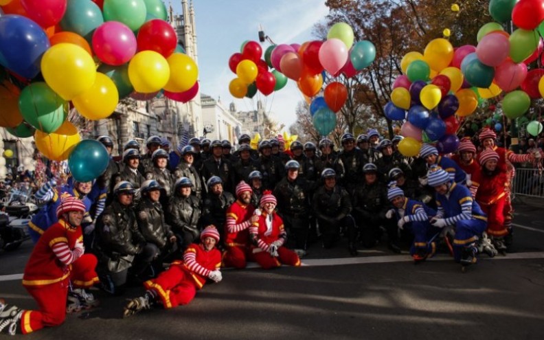 Nueva York disfruta de su desfile de Acción de Gracias. Foto AFP