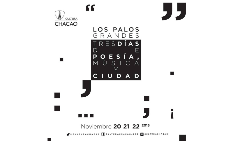 "Tres Días de Poesía, Música y Ciudad" en Los Palos Grandes