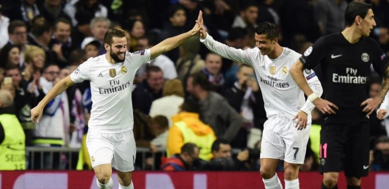 El Real Madrid firmó su clasificación matemática a octavos de final de Liga de Campeones en el duelo por el liderato del Grupo A con un PSG superior