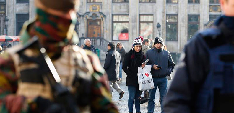 Cinco detenidos en Bélgica tras redadas antiterroristas