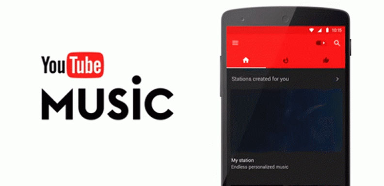 Google anunció el lanzamiento de una aplicación para móviles que permite acceder a un canal de YouTube exclusivo para música, llamado YouTube Music