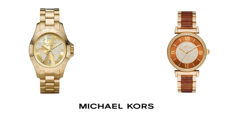 La nueva línea de relojes Michael Kors otoño- invierno 2015/ Foto: Cortesía