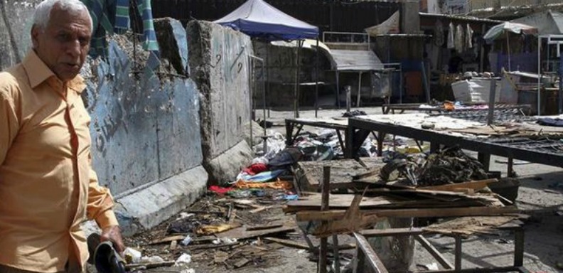 Las fuerzas de seguridad cercaron el área del atentado por temor a otros ataques terroristas.