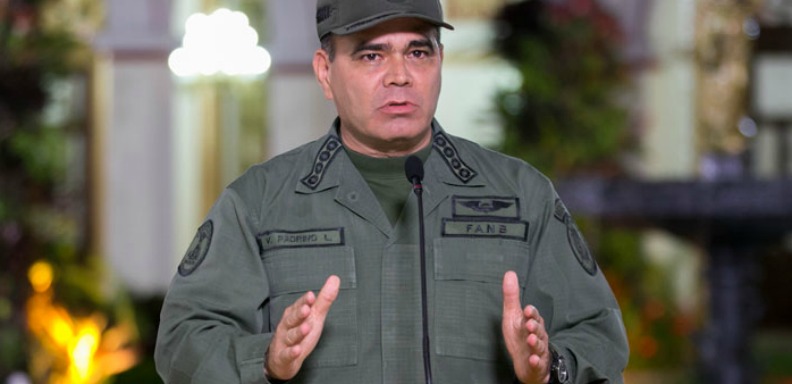 El Ministro de la Defensa hizo este pronunciamiento el día en que la oposición ha convocado un "paro cívico nacional" de 12 horas en toda Venezuela