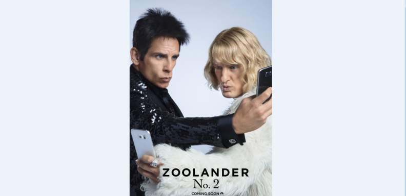 Ben Stiller y Owen Wilson en Zoolander 2. Foto Reuters