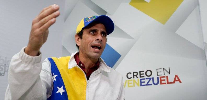 Capriles reiteró que este miércoles marcharán hasta la sede del Consejo Nacional Electoral (CNE) para exigirle al ente comicial que cumpla con su deber