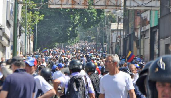 Protesta en Altamira