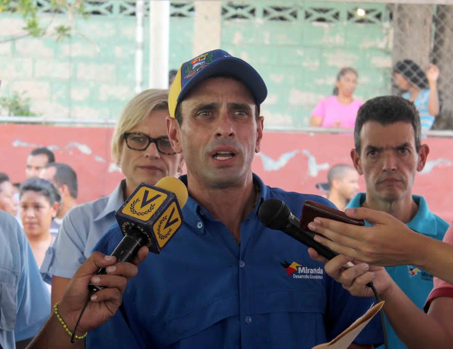Capriles: Ley Candado impedirá al Gobierno despilfarrar recursos