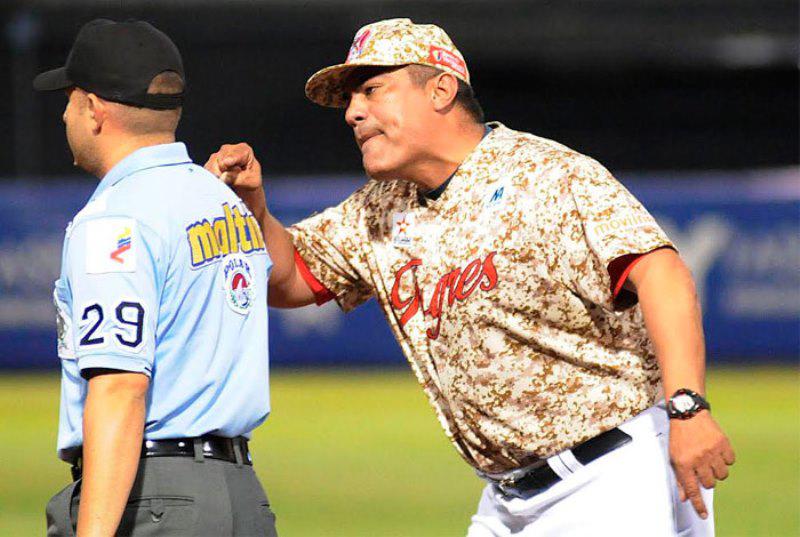 El estratega de Aragua fue penalizado por sus acciones del pasado 16 de enero, en un encuentro de la semifinal contra Tiburones de La Guaira